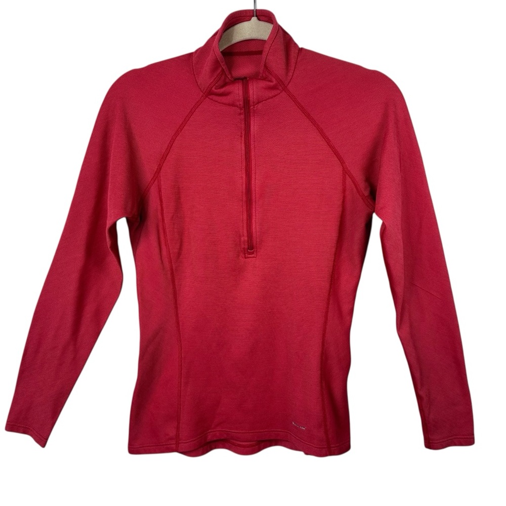 Patagonia Capilene Coral Quarter-Zip Pullover Women’s Medium Base Layer